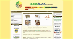 Desktop Screenshot of lebensfluss.de