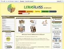 Tablet Screenshot of lebensfluss.de